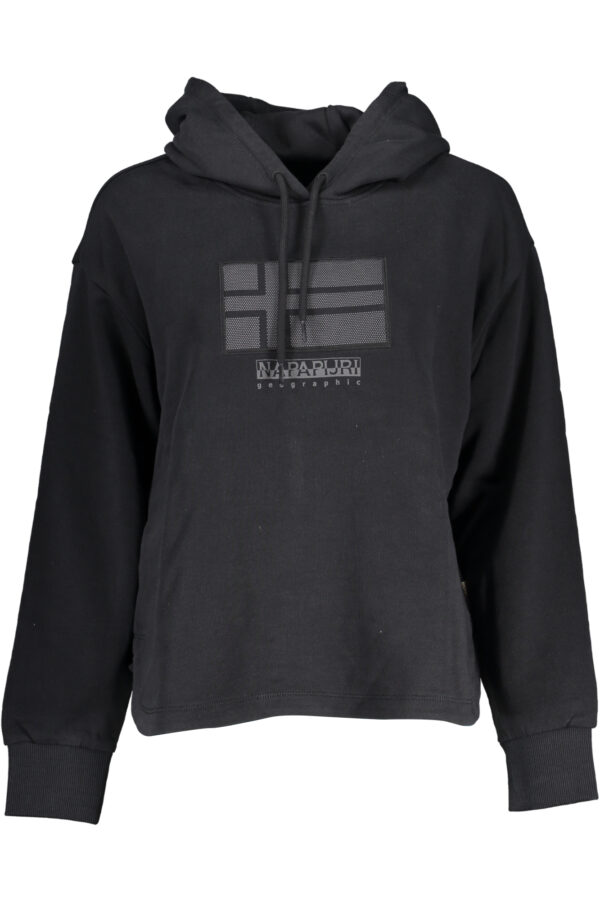 NAPAPIJRI WOMEN'S ZIPLESS SWEATSHIRT BLACK
