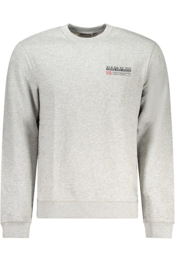NAPAPIJRI MEN'S ZIP-FREE SWEATSHIRT GREY