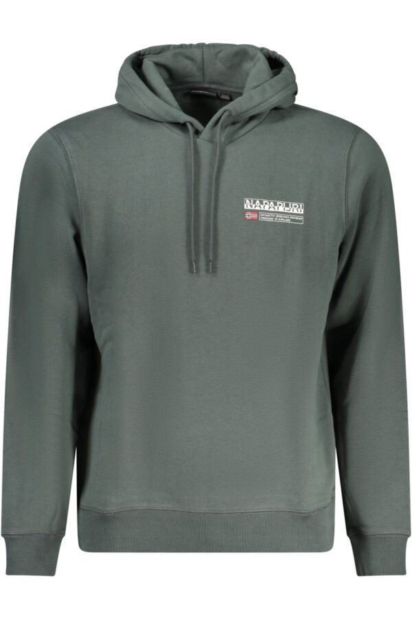 NAPAPIJRI SWEATSHIRT WITHOUT ZIP MEN GREEN