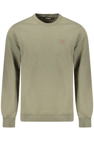 NAPAPIJRI MEN'S ZIP-UP SWEATSHIRT, GREEN