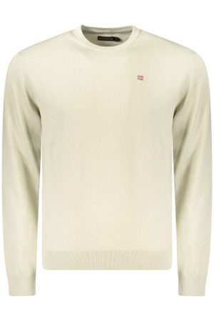 NAPAPIJRI MEN'S BEIGE SWEATER