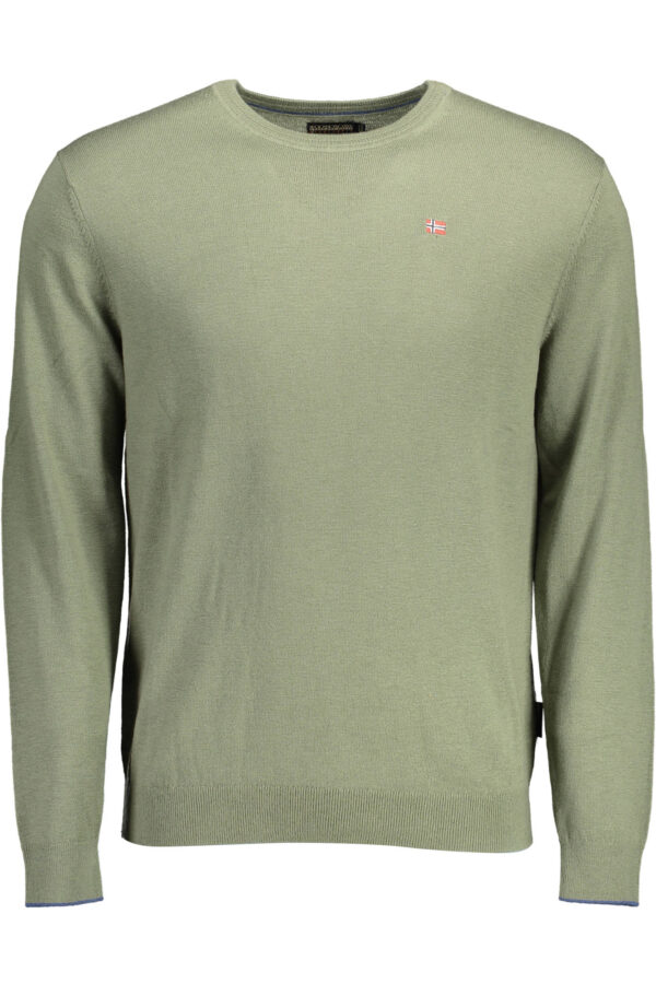 NAPAPIJRI MEN'S GREEN SWEATER