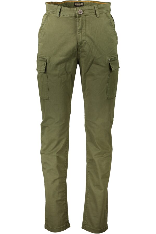 NAPAPIJRI GREEN MEN'S PANTS