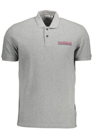 NAPAPIJRI POLO SHORT SLEEVES MEN GREY