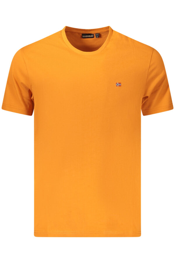 napapijrit-shirtmanichecorteuomoarancio_1