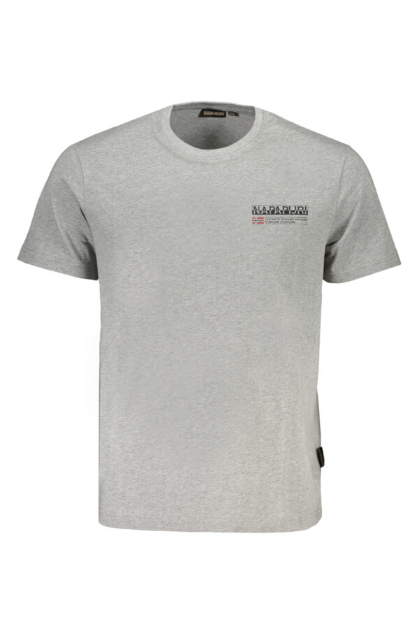 NAPAPIJRI MEN'S SHORT SLEEVED T-SHIRT GRAY