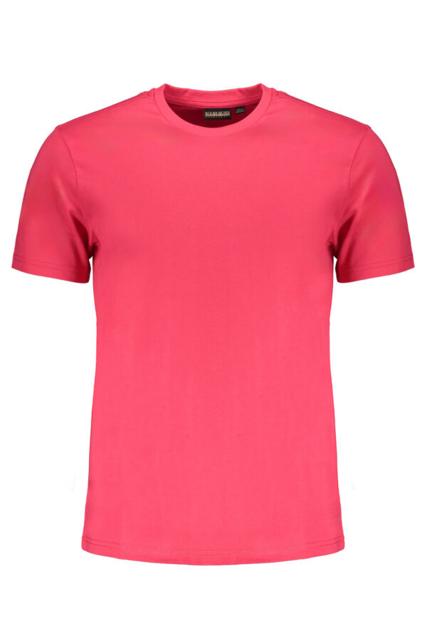NAPAPIJRI MEN'S SHORT SLEEVE T-SHIRT PINK