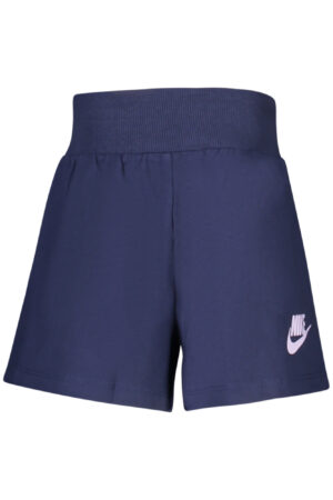 NIKE GIRLS' BLUE SHORTS