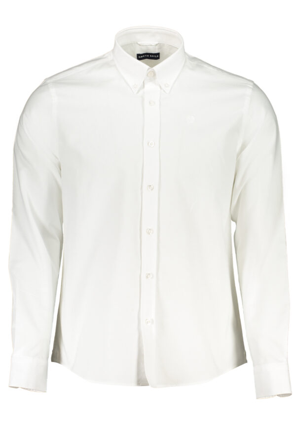 NORTH SAILS MEN'S WHITE LONG SLEEVE SHIRT