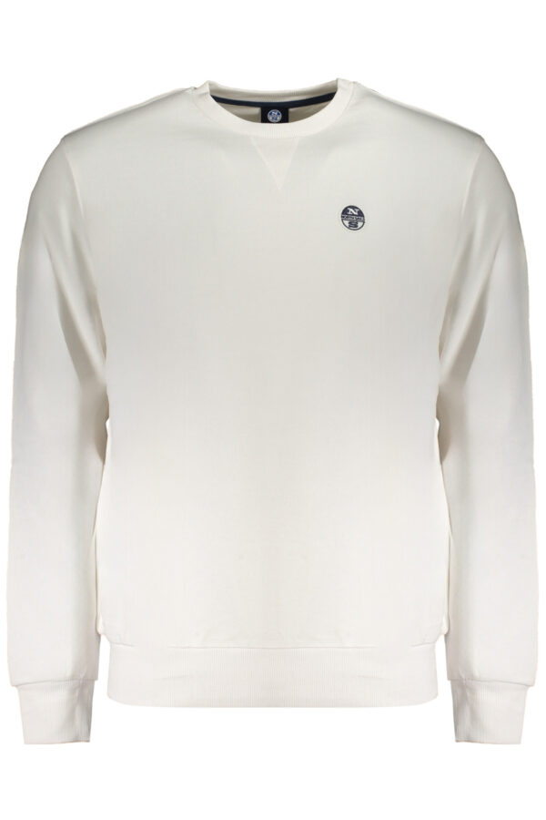 NORTH SAILS MEN'S ZIP-UP SWEATSHIRT WHITE
