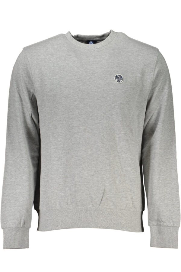 NORTH SAILS MEN'S GRAY ZIPLESS SWEATSHIRT
