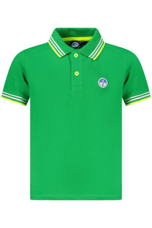 NORTH SAILS CHILDREN'S SHORT SLEEVE POLO GREEN