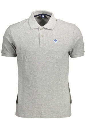 NORTH SAILS MEN'S SHORT SLEEVE POLO GREY
