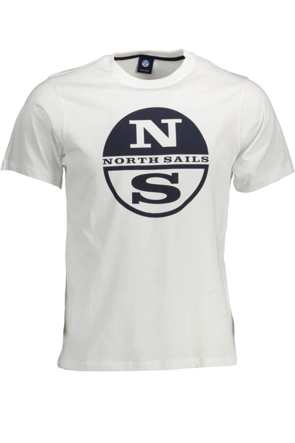 NORTH SAILS WHITE MEN'S SHORT SLEEVE T-SHIRT