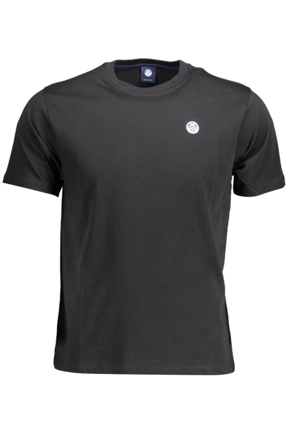 NORTH SAILS BLACK MEN'S SHORT SLEEVE T-SHIRT