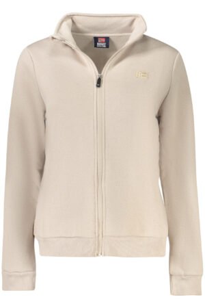 NORWAY 1963 WOMEN'S BEIGE ZIP-UP SWEATSHIRT