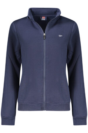 NORWAY 1963 WOMEN'S BLUE ZIP-UP SWEATSHIRT