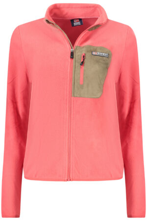 NORWAY 1963 WOMEN'S PINK ZIP-UP SWEATSHIRT