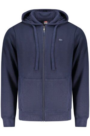 NORWAY 1963 MEN'S BLUE ZIP-UP SWEATSHIRT