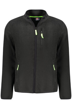 NORWAY 1963 MEN'S BLACK ZIP-UP SWEATSHIRT