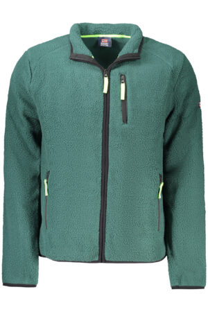 NORWAY 1963 MEN'S GREEN ZIP-UP SWEATSHIRT