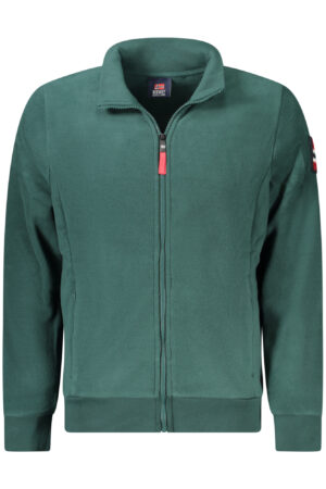 NORWAY 1963 MEN'S GREEN ZIP-UP SWEATSHIRT