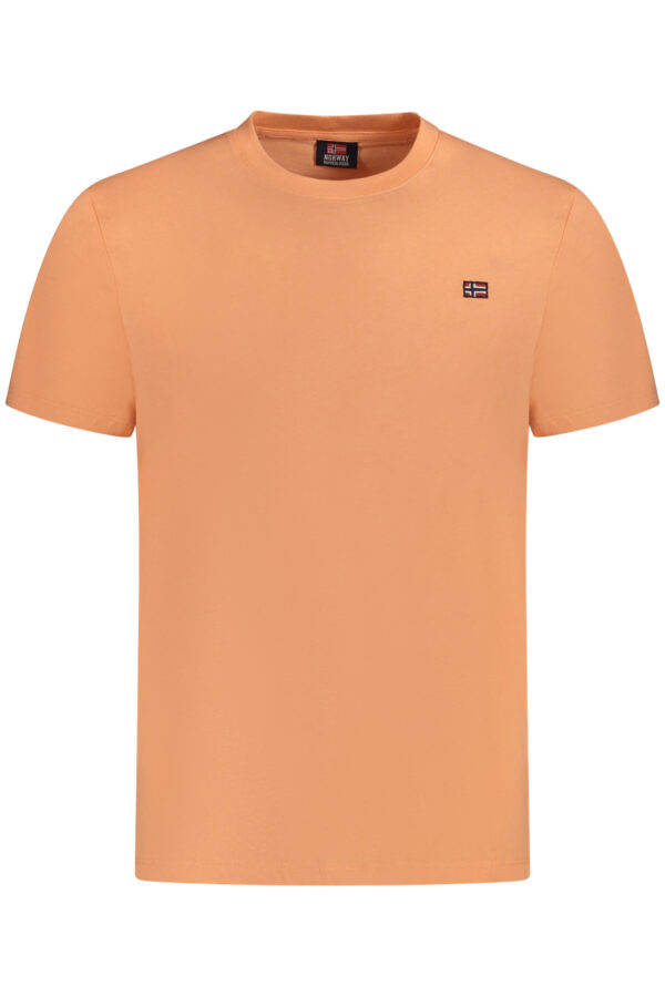 norway1963t-shirtmanichecorteuomoarancio_1