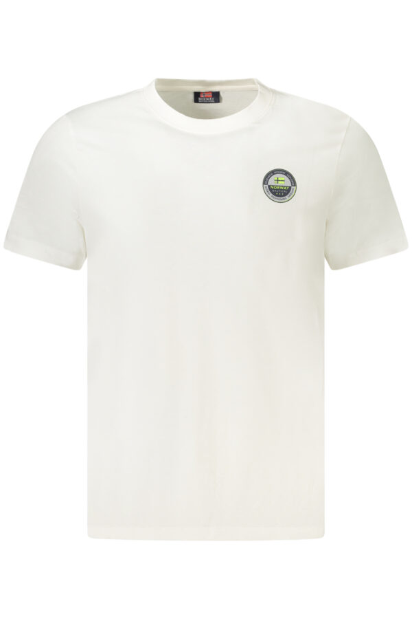 norway1963t-shirtmanichecorteuomobianco_1