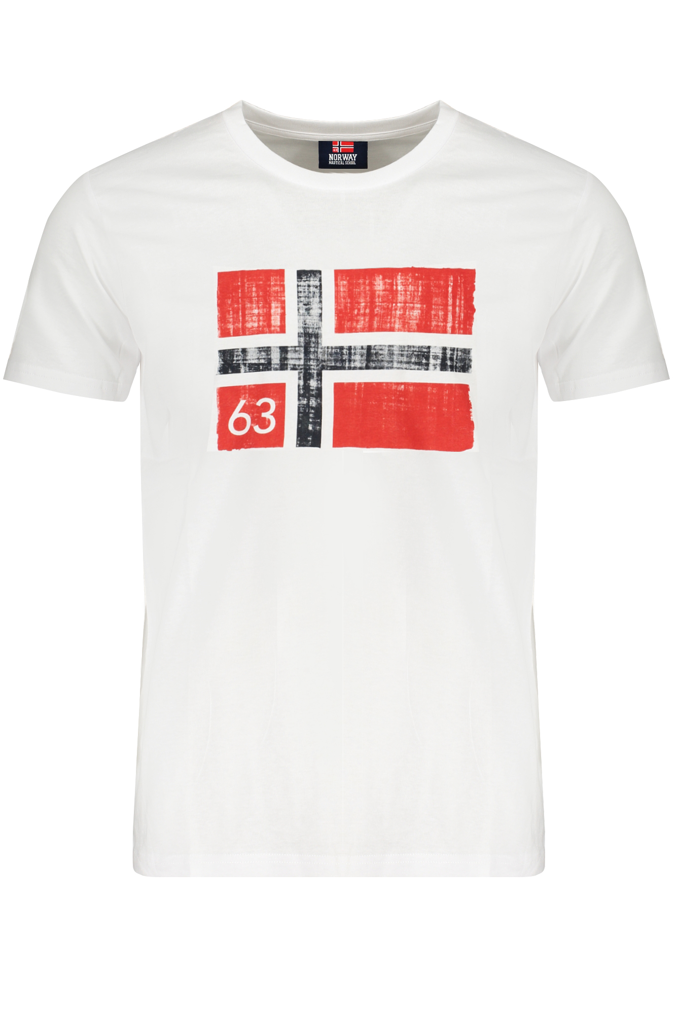 norway1963t-shirtmanichecorteuomobianco_1