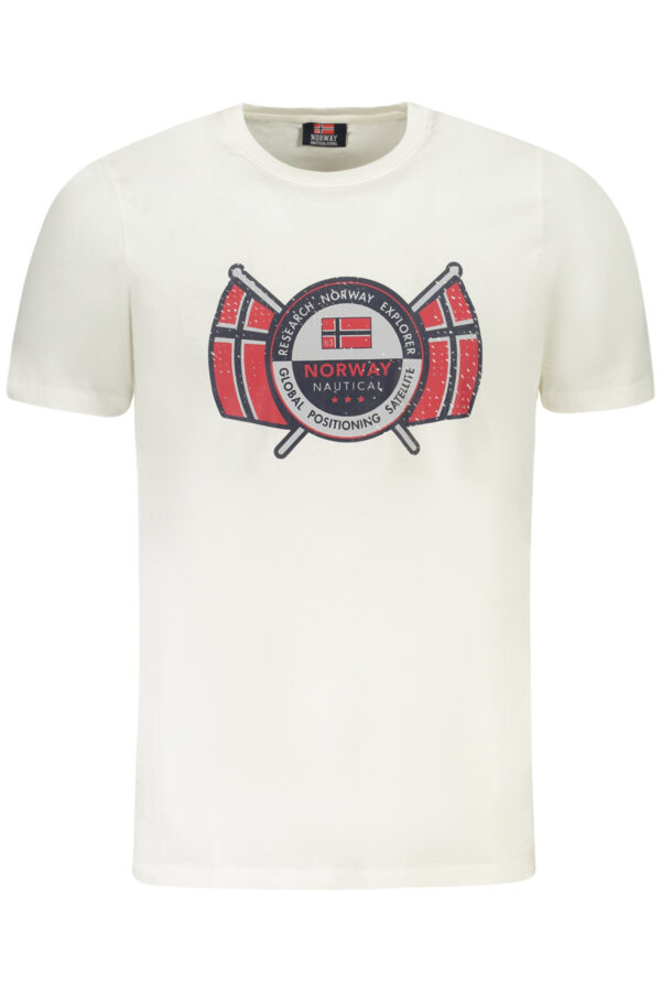 norway1963t-shirtmanichecorteuomobianco_1