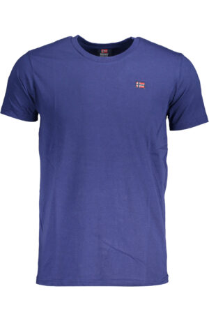 NORWAY 1963 MEN'S SHORT SLEEVE T-SHIRT BLUE