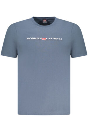 NORWAY 1963 MEN'S SHORT SLEEVE T-SHIRT BLUE