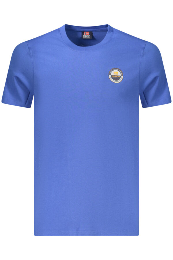 norway1963t-shirtmanichecorteuomoblu_1