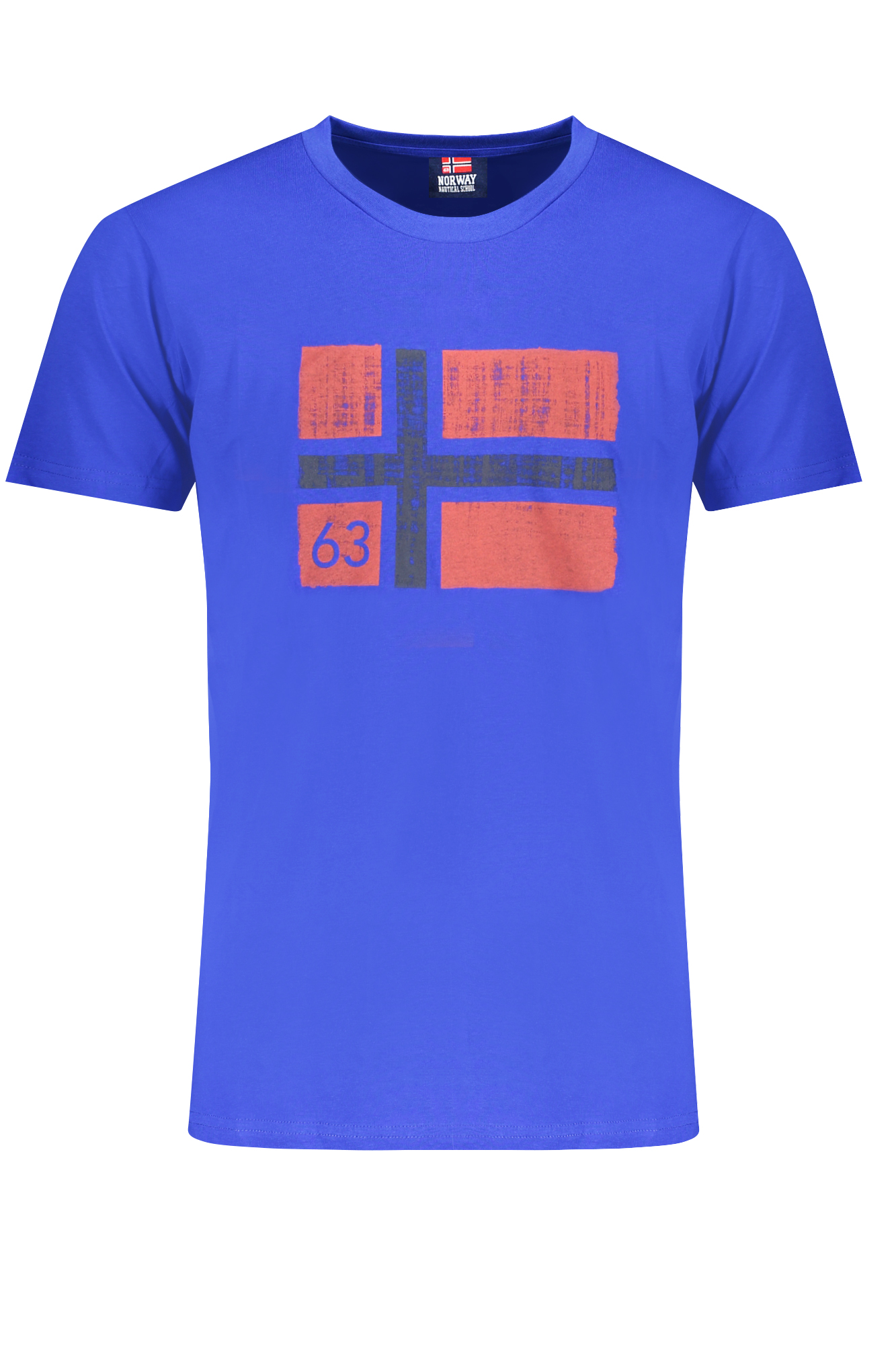 norway1963t-shirtmanichecorteuomoblu_1