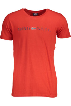 NORWAY 1963 MEN'S SHORT SLEEVE T-SHIRT RED