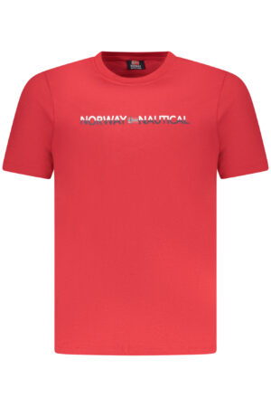 NORWAY 1963 MEN'S SHORT SLEEVE T-SHIRT RED