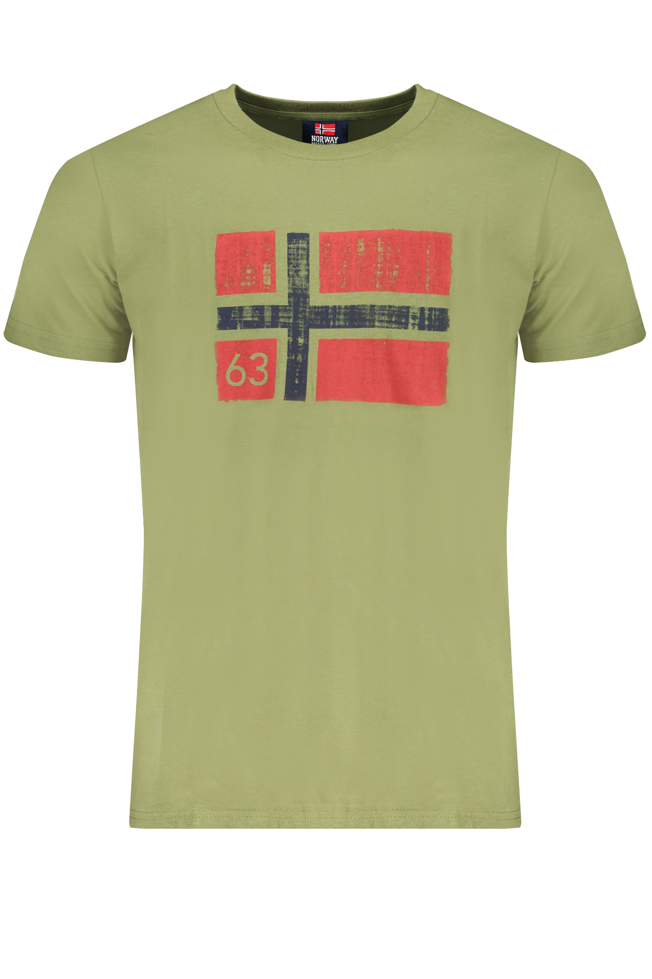 norway1963t-shirtmanichecorteuomoverde_1