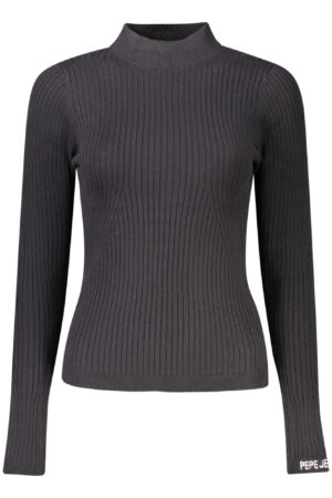 PEPE JEANS WOMEN'S BLACK SWEATER