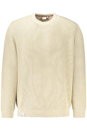 PEPE JEANS MEN'S BEIGE SWEATER
