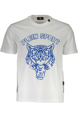 PLEIN SPORT SHORT SLEEVE T-SHIRT MEN WHITE
