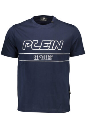 PLEIN SPORT SHORT SLEEVE T-SHIRT MEN BLUE