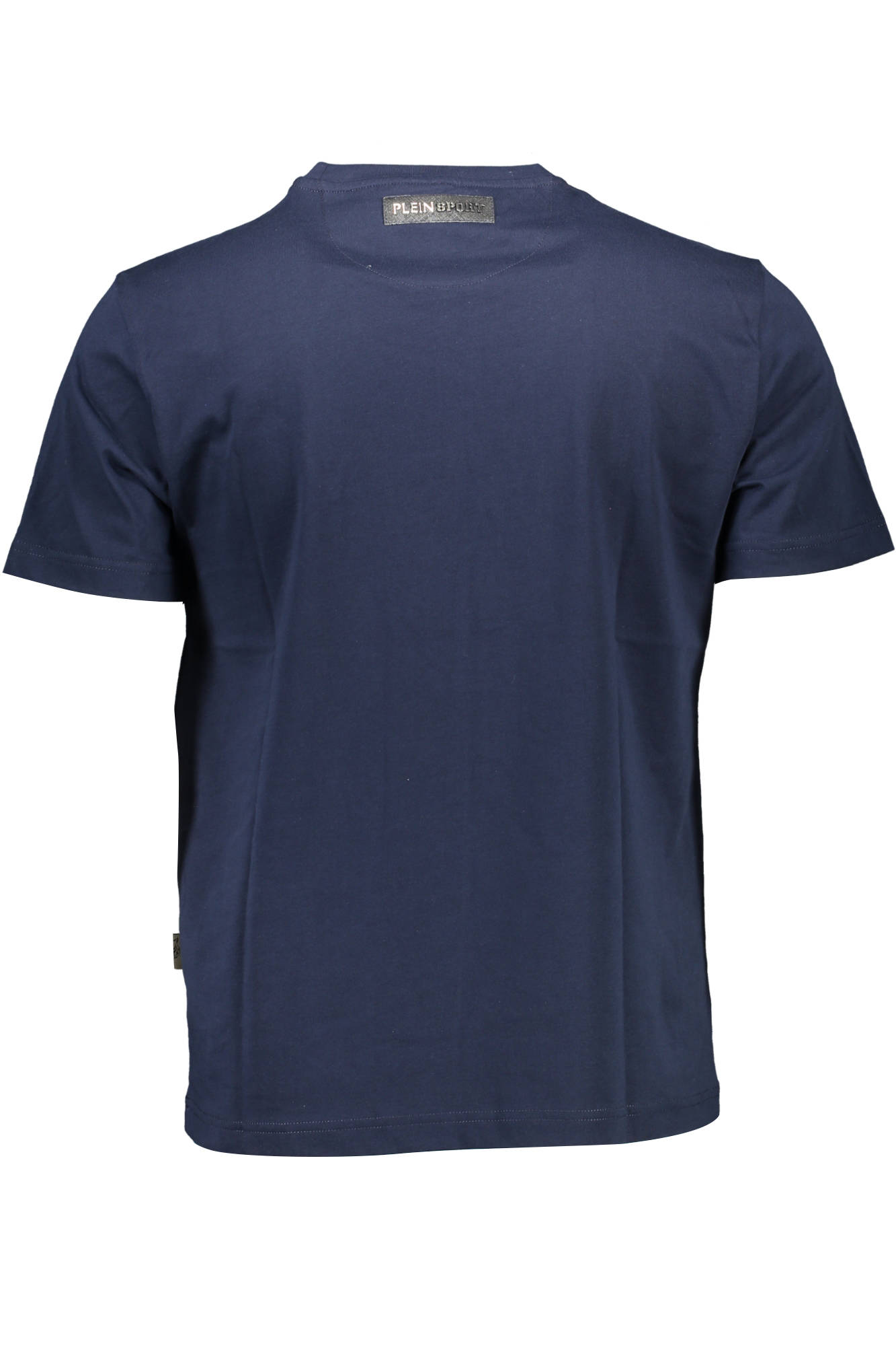 pleinsportt-shirtmanichecorteuomoblu_2