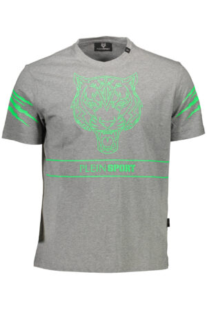 PLEIN SPORT SHORT SLEEVE T-SHIRT MEN GREY