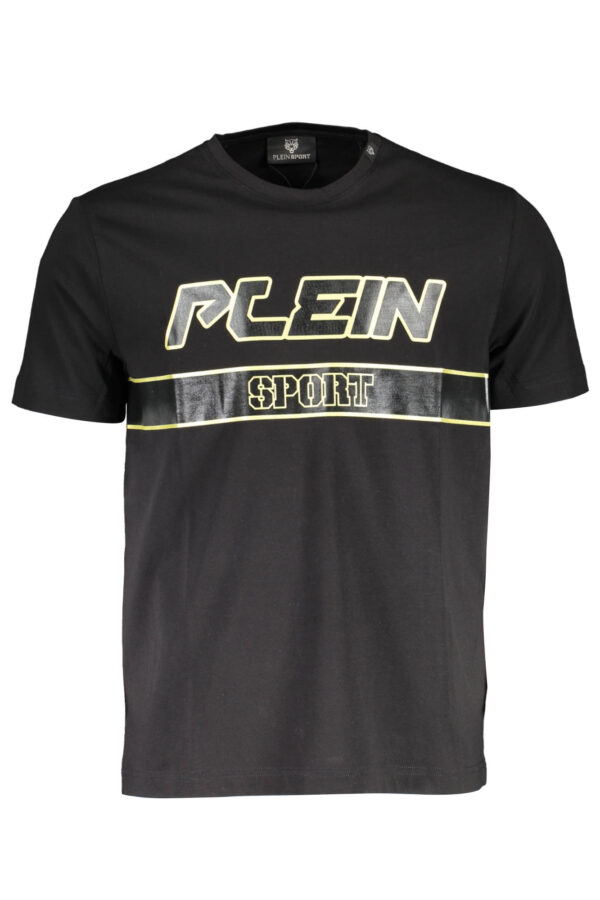 PLEIN SPORT MEN'S SHORT SLEEVE T-SHIRT BLACK