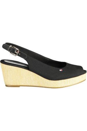TOMMY HILFIGER WOMEN'S SANDAL FOOTWEAR BLACK