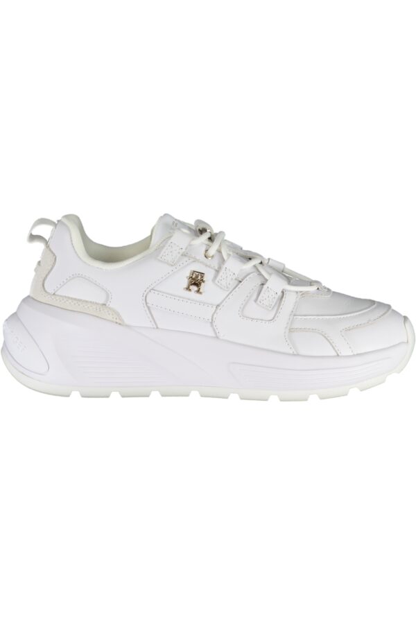 TOMMY HILFIGER WHITE WOMEN'S SPORTS SHOES