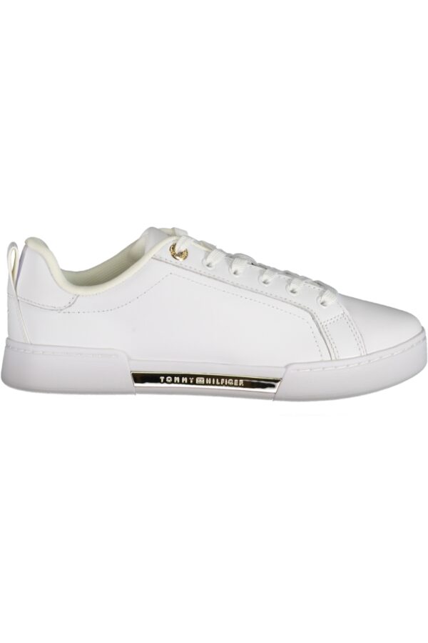 TOMMY HILFIGER WHITE WOMEN'S SPORTS SHOES
