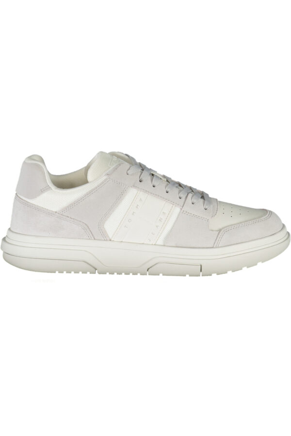 TOMMY HILFIGER MEN'S WHITE SPORTS SHOES