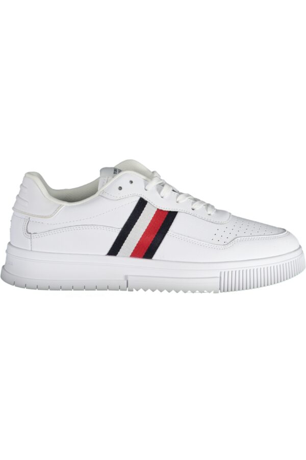 TOMMY HILFIGER MEN'S WHITE SPORTS SHOES