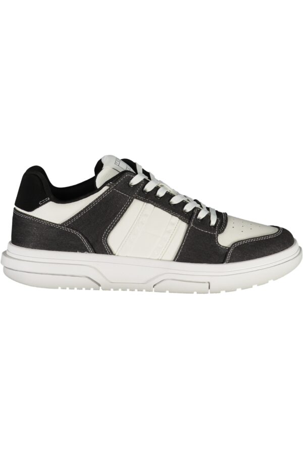 TOMMY HILFIGER BLACK MEN'S SPORTS SHOES